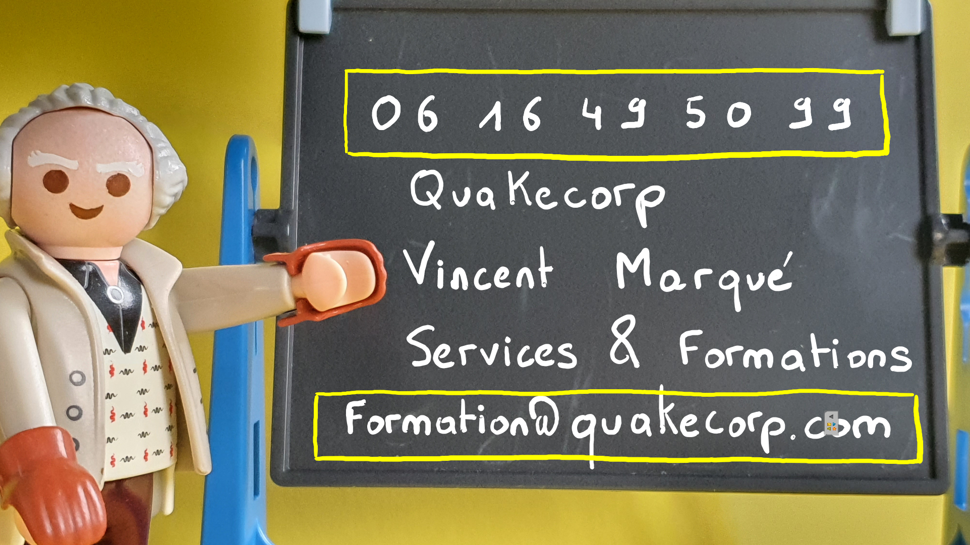 Contact Vincent Marqué Services et Formations